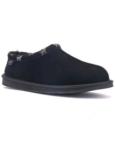 Australia Luxe Collective Outback Suede Slipper In Black