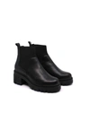 Bos. & Co. Bianc Lug Sole Chelsea Boot In Black