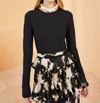 Ulla Johnson Eve Top In Black In Black