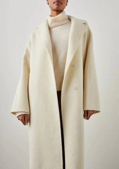 Rails Lore Wool-blend Coat In White