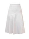 HARD TAIL FOREVER SUPPLEX 4 PANEL SKIRT IN WHITE