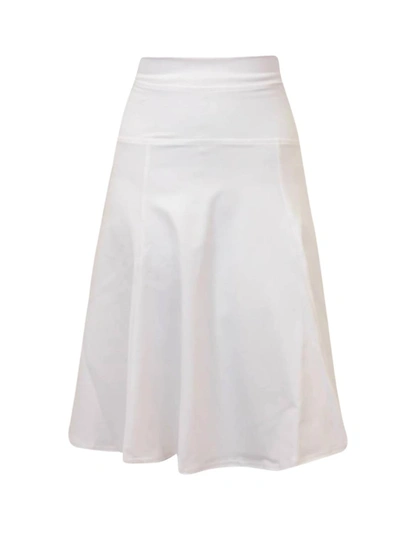 Hard Tail Forever Supplex 4 Panel Skirt In White