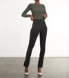Commando Ceo Neoprene Side-zip Pants In Black In Black