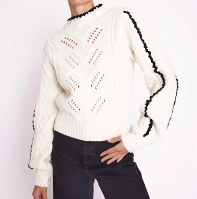 Berenice Athena Sweater In White