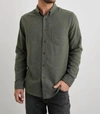 RAILS RUNSON SHIRT IN HUNTER GREEN