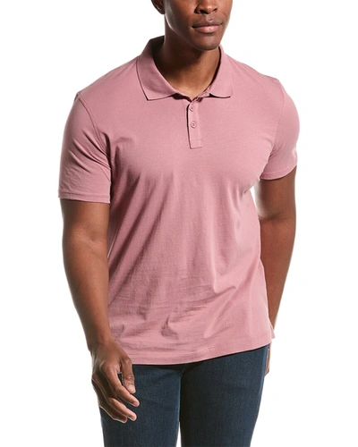 Atm Anthony Thomas Melillo Jersey Polo Shirt In Summer Rose