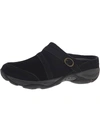 Easy Spirit Equinox Womens Leather Sip On Slipper Shoes In Black