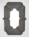 Global Views Sequential Antiqued Large Mirror - 60" In Gray
