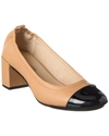 YOSI SAMRA HEIDI LEATHER PUMP