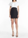 AMANDA UPRICHARD KARISELLE DRESS IN WHITE/BLACK