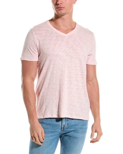 Atm Anthony Thomas Melillo V-neck T-shirt In Pink