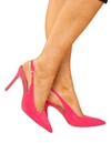 SAM EDELMAN HAZEL SLING HEELS IN PINK