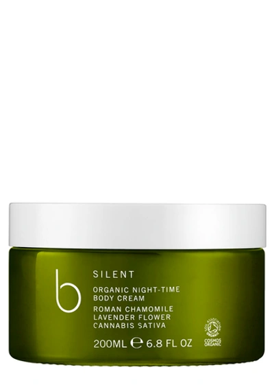 Bamford B Silent Organic Night Time Body Cream 200ml In White