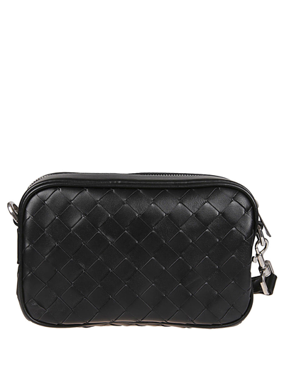 Bottega Veneta Mini Bag With Logo In Black