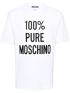 MOSCHINO COTTON T-SHIRT