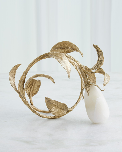 Global Views Stone Fruit Sculpture