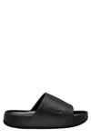 Nike Calm Sliders In Black In Black/ Black