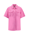 STAND STUDIO STAND STUDIO SHORT SLEEVED BUTTONED SHIRT