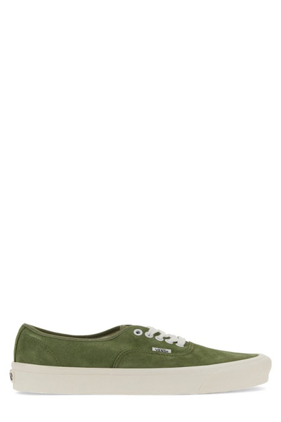 Vans Anaheim Factory Authentic 44 Dx 绒面皮运动鞋 In Green