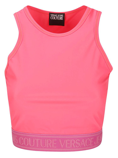 Versace Jeans Couture Top In Pink