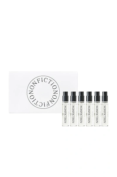 Nonfiction Discovery Eau De Parfum Set In Santal Cream  Gentle Night  Gaiac Flower
