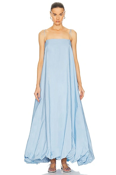 Anna October Louis Maxi Dress In Baby Blue