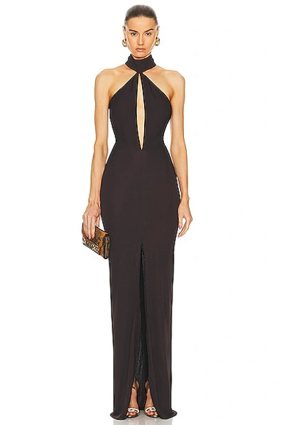 Tom Ford Evening Dress In Brown