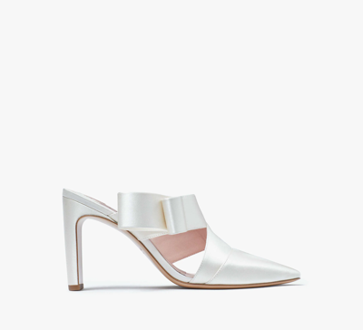 Kate Spade Women's Bianca Satin Wrap Pumps In Ivory Bridal