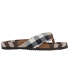 BURBERRY BURBERRY CHECKED THONG-SANDALS