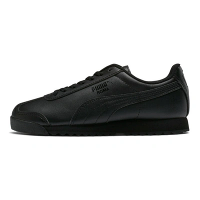 Puma Roma Basic Sneakers Big Kids In Black-black