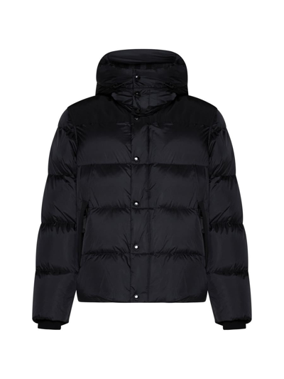 Burberry Down Jacket In Black