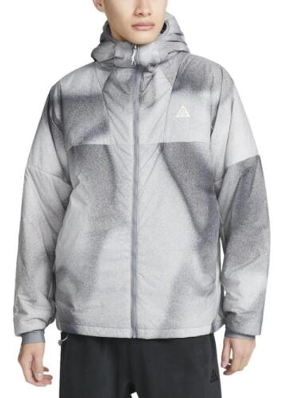 Pre-owned Nike Acg Rope De Dope Aop Men's Jacket 'cool Grey' Dq5783-065 Rare In Gray