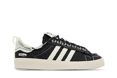 Pre-owned Adidas Originals Adidas Song For The Mute X Campus 80s 'black' Id4791 In Core Black/cream White/linen Green