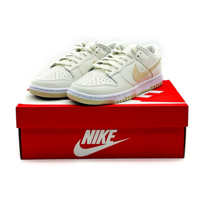 Pre-owned Nike Dv0831-003  Dunk Low Bone And Tan White Beige Ivory Gold Cream