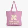 THE NEW SOCIETY GIRLS PURPLE CANVAS TOTE BAG (35CM)