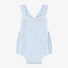 BABIDU BABY GIRLS BLUE COTTON SHORTIE