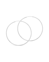 Sterling Forever Rhodium Plated Hoops