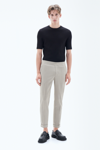 Filippa K Terry Cropped Trousers In Beige