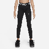 Nike Women's  Pro Leak Protection: Period Girls' Dri-fit Leggings In Black