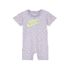 Nike Sweet Swoosh Baby (0-9m) Romper In Purple