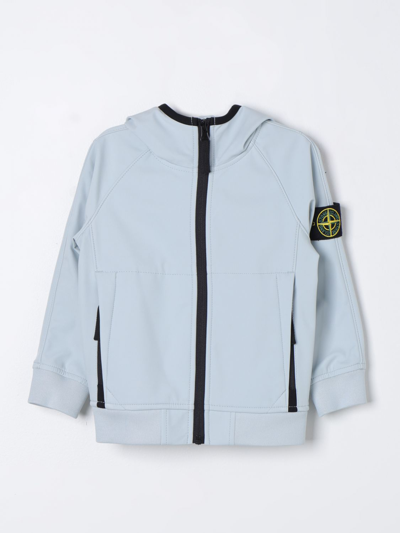 Stone Island Junior Jacket  Kids Color Ice