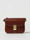 Apc A. P.c. Grace Bag In Leather With Shoulder Strap In Leather