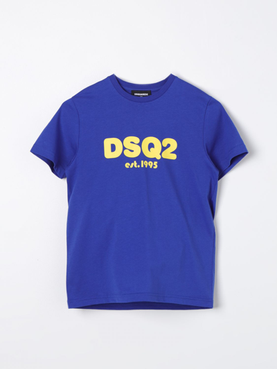 Dsquared2 Junior T-shirt  Kids Color Gnawed Blue