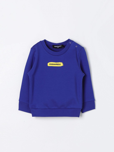 Dsquared2 Junior Babies' Sweater  Kids Color Gnawed Blue
