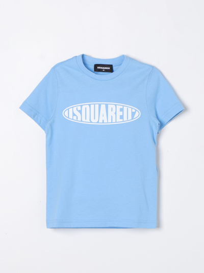 Dsquared2 Junior T-shirt  Kids Color Sky Blue