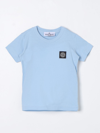 Stone Island Junior T-shirt  Kids Color Blue