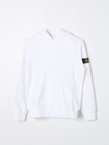 Stone Island Junior Sweater  Kids Color White