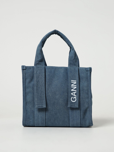 Ganni Handbag  Woman Colour Blue
