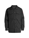 Canada Goose Carlyle Quilted Shirt Jacket In Black_noir