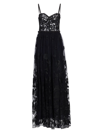 ZUHAIR MURAD WOMEN'S FLORAL-EMBROIDERED BUSTIER GOWN